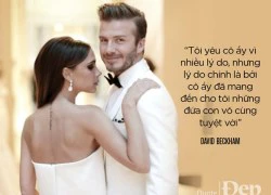 David Beckham: &#8216;Vic là cô nhân viên bán hàng, tôi vẫn cứ yêu&#8217;