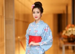 Đỗ Mỹ Linh diện kimono đọ sắc cùng dàn hoa hậu, á hậu