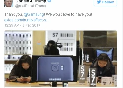 Donald Trump cảm ơn Samsung vì xây nhà máy ở Mỹ