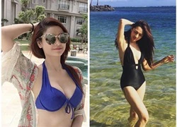 &#8216;Đứng hình&#8217; trước màn diện bikini của dàn mỹ nhân &#8216;triệu đô&#8217; showbiz Việt