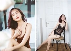 Dương Yến Ngọc diện nội y, khoe hình thể sexy