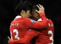 Evra mừng sinh nhật Park Ji-sung đậm chất Oscar