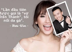 Hari Won "nổi da gà" vì là vợ Trấn Thành; Midu không còn lên kế hoạch kết hôn