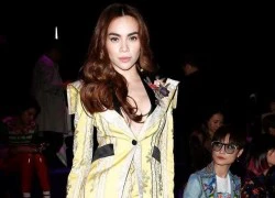 Hồ Ngọc Hà thả rông vòng 1, quyến rũ tột cùng tại Milan Fashion Week