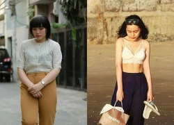 &#8220;Hot girl bản sao&#8221; Tăng Thanh Hà đẹp ngang bản gốc