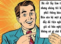 Không bán được nhà vì tin lời quảng cáo