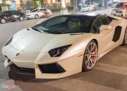 Lamborghini Aventador Roadster ra biển trắng tại Hà Nội