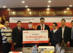 Lần đầu có người Hà Nội lãnh jackpot "khủng": Hơn 31 tỉ