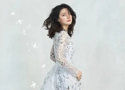 Lee Young Ae đẹp mơ màng với váy áo họa tiết