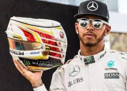 Lewis Hamilton ra mắt mũ bảo hiểm do người hâm mộ thiết kế