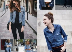 Một thoáng điệu đà và cá tính cùng jeans