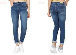 Quần Jean dài nữ ECO basic 043M1-2 SID56809