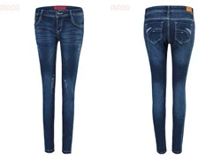 Quần jean dài nữ ECOJEANS thời trang 038M1 SID56820