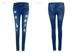 Quần skinny jeans rách nữ AAA JEANS XB SID57007