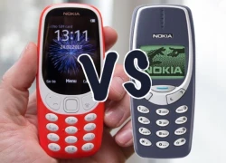 So sánh Nokia 3310 năm 2017 và năm 2000