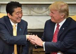 Trump hứa bảo vệ Nhật, mời Abe cùng nghỉ cuối tuần