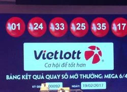 Vé trúng jackpot 42 tỉ được phát hành trước 9 ngày