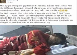 Xác minh thông tin thanh niên bị đâm trọng thương sau khi cứu người