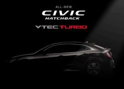 Honda Civic hatchback 2017 sắp ra mắt Đông Nam Á