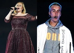 Adele bênh vực Justin Bieber trên sân khấu