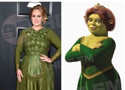 Adele phản pháo khi bị so sánh như công chúa phim &#8216;Shrek&#8217;