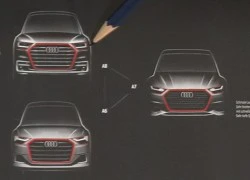 Audi A6, A7, A8 thế hệ mới lần đầu lộ thiết kế