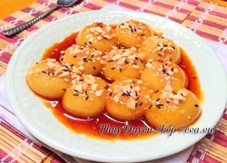 [Chế biến] - Bánh chay rim đường lạ miệng cho Tết Hàn thực