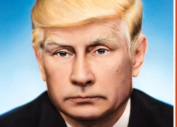 Báo Đức đăng ảnh Tổng thống Putin với kiểu tóc của ông Trump