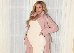 Beyonce thích mặc váy ôm sát dù mang bụng bầu to