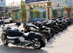 Biker Cần Thơ đi làm từ thiện với dàn motor phân khối lớn