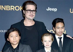 Brad Pitt hạnh phúc khi đã hàn gắn với Maddox và Pax Thiên