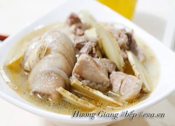 [Chế biến] - Canh gà nấu dầu mè bổ dưỡng cho cả nhà