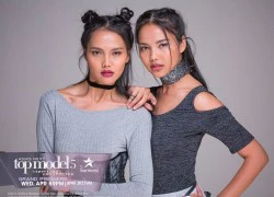 Cặp mẫu song sinh gây chú ý ở Asia's Next Top Model 2017