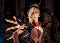 Cosplay Mercy trong Overwatch, &#8216;anh chàng&#8217; này đã khiến cho cả thế giới phải trầm trồ