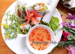 [Chế biến] - Đãi cả nhà phở cuốn bún, thịt bò vừa ngon lại dễ ăn