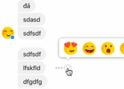 Facebook cho phép người dùng 'dislike' từng tin nhắn