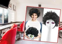 Fellaini mở salon tóc tại gia