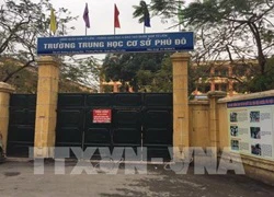 Giáng chức hiệu trưởng trường trung học cơ sở Phú Đô