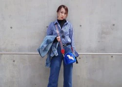 Giới mộ điệu khoe street style ở Tuần lễ thời trang Seoul