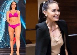 Hoa hậu bị chê béo tại Miss Universe 2016 nay đã 'trơ xương' như thế này!