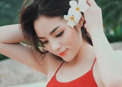 Hoa hậu Kỳ Duyên tái xuất với gương mặt gầy, xương khó nhận ra