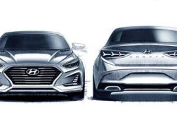 Hyundai Sonata sắp ra mắt bản nâng cấp 2018