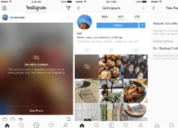 Instagram sẽ làm mờ bức ảnh nhạy cảm