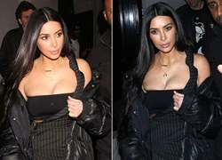 Kim Kardashian o ép vòng một khủng &#8216;quá đáng&#8217;