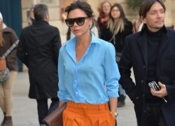 Mặc đồ lòe loẹt, Victoria Beckham vẫn được khen hết lời