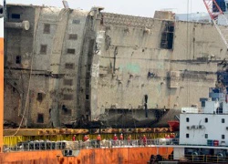 Mảnh xương tìm thấy trên phà Sewol không phải của nạn nhân