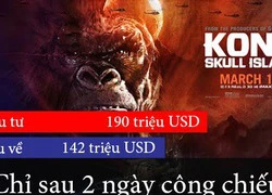 Những con số 'không tưởng' về 'Kong: Đảo đầu lâu'