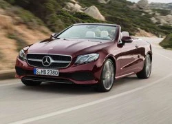 Những hình ảnh đầu tiên của Mercedes-Benz E-Class Cabriolet 2018