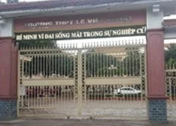 Nữ giám thị bị tố gian lận trong kỳ thi học sinh giỏi tỉnh Nghệ An