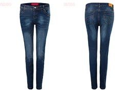 Quần jean dài nữ ECO JEAN classic 036 SID58909